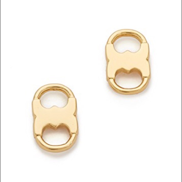🆕 Tory Burch Gemini link stud earrings - Picture 6 of 6